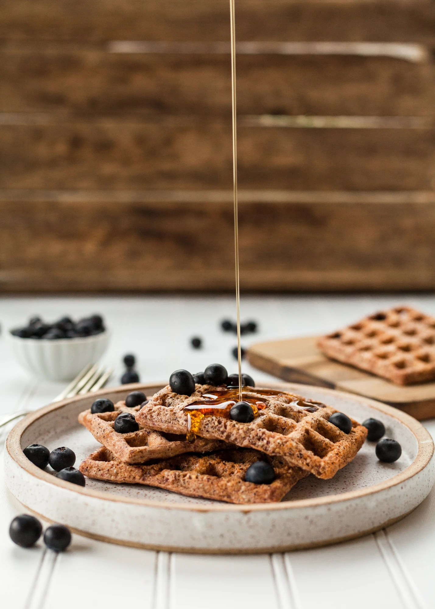 Plakat Blueberry Waffles