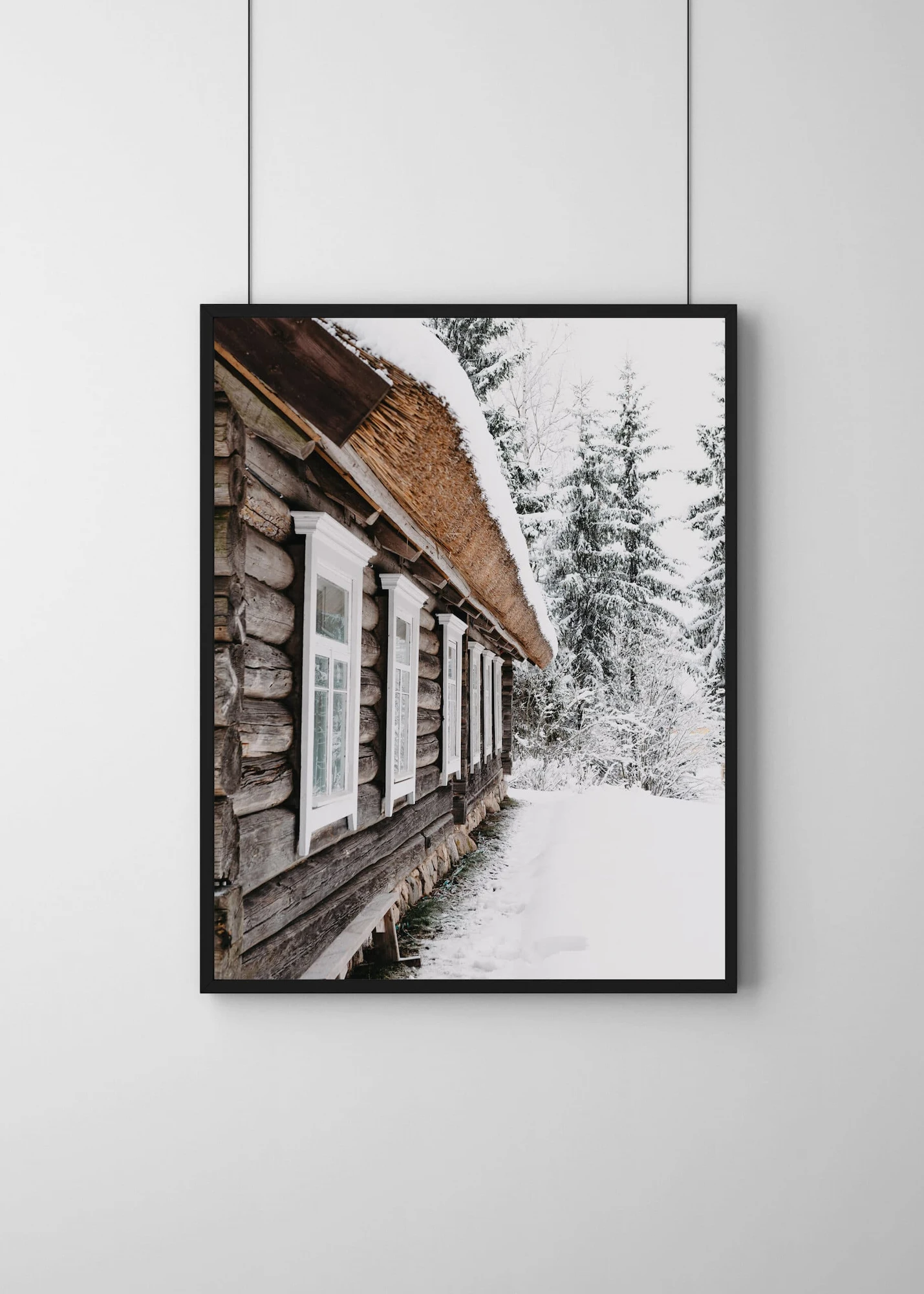 Plakat House in Mountains - obrazek 2