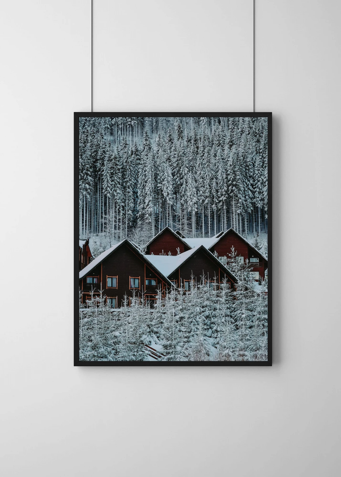 Plakat Winter Neighborhood - obrazek 2
